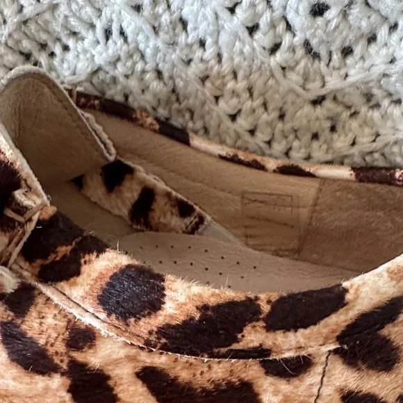 Loeffler Randall Tabitha Bracco knotted Chukka Animal Print Platform Shoes - Picture 14 of 16
